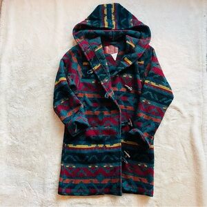 Vintage Woolrich Wool Coat Aztec medium
